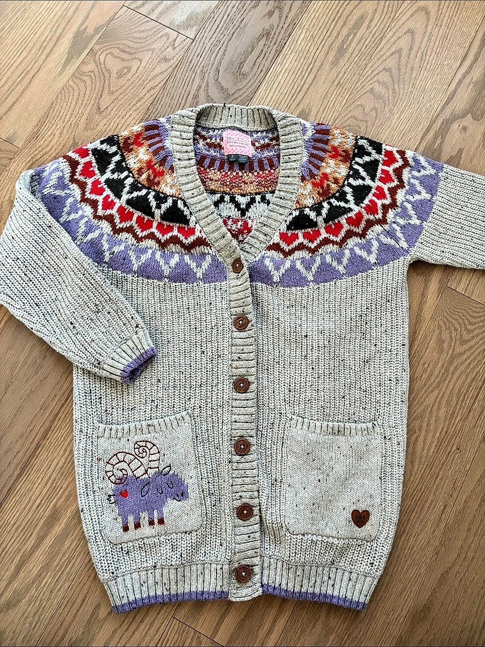 Cardigan Souris Mini – édition limitée « Créé au Québec »